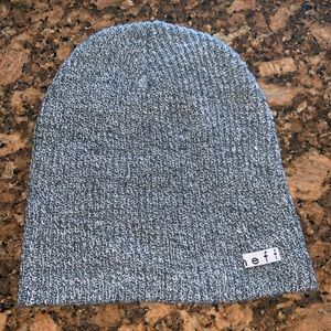Blue and white Neff beanie